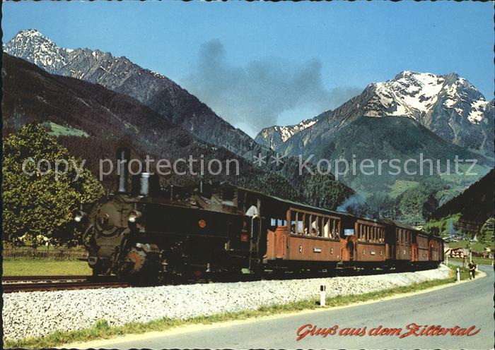 Lokomotive Zillertalbahn Gruenberg