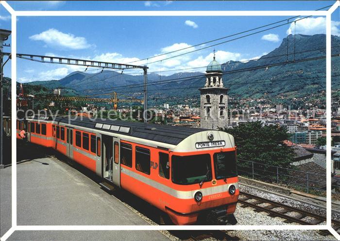Eisenbahn Ferrovia Lugano-Ponte Tresa