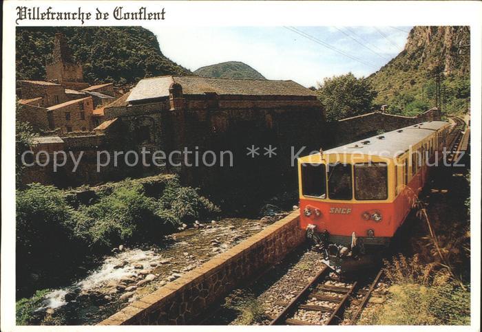 Eisenbahn Villefranche de Conflent Bastion de la