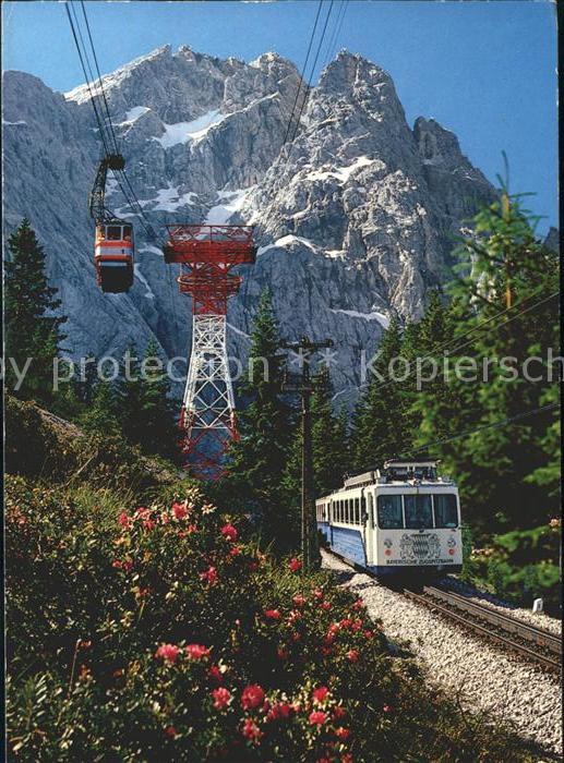 Zugspitzbahn Zahnradbahn Seilbahn Zugspitze