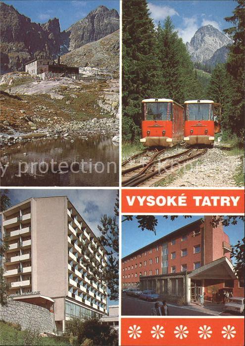 Zahnradbahn Vysoke Tatry Hotel Bellevue Hotel Sport Hornom Smokovci