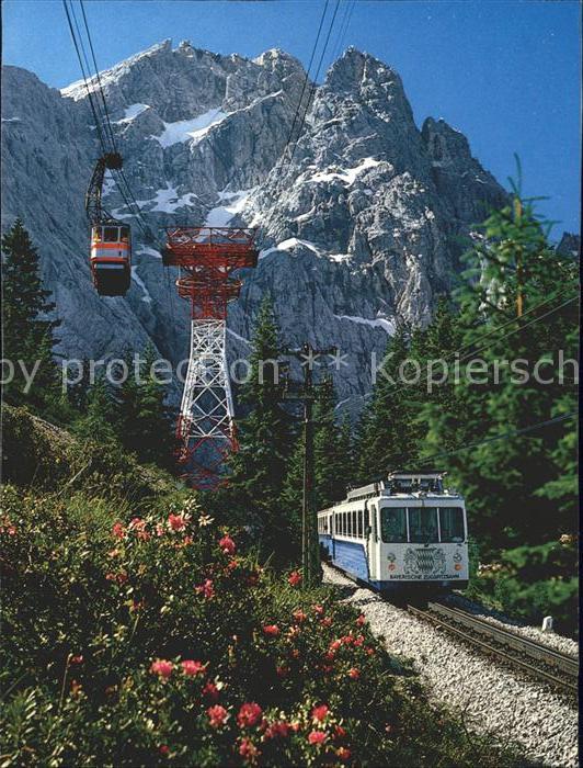 Zugspitzbahn Zahnradbahn Seilbahn Zugspitze