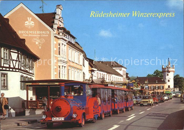 Autobus Omnibus Winzerexpress Rüdesheim am Rhein Rheins