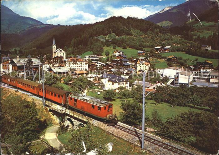 Eisenbahn Fiesch Furka-Oberalp-Bahn