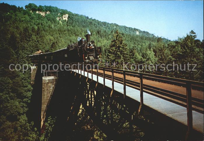 Lokomotive Wutachbruecke