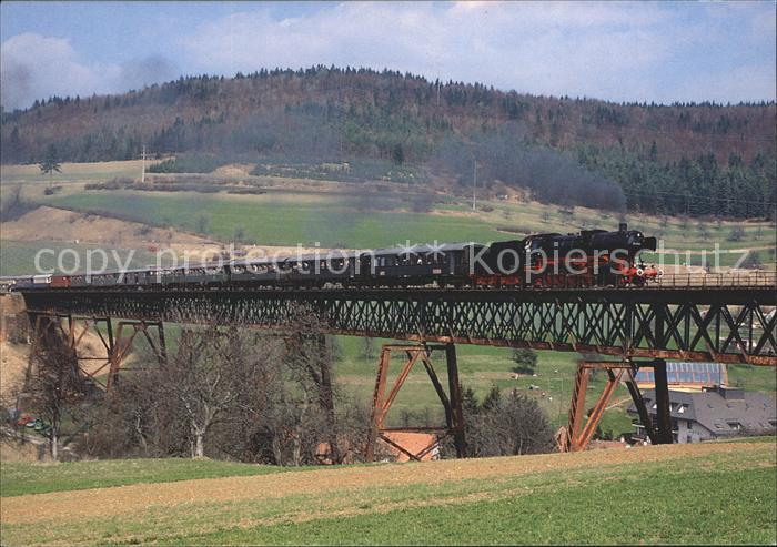Lokomotive Dampf-Gueterzuglokomotive 50 2988 Eurovapor Epfenhofener-Bruecke