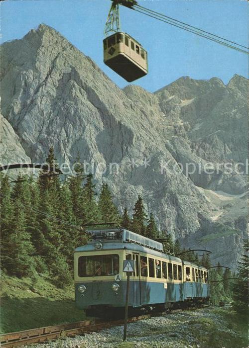 Zugspitzbahn Zahnradbahn Seilbahn Zugspitzgipfel