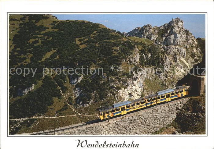 Zahnradbahn Wendelsteinbahn Tunnel