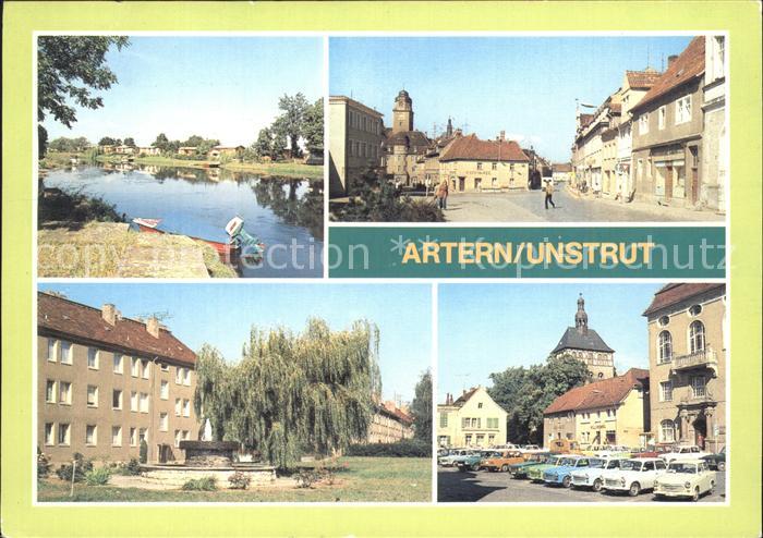 Artern Unstrut Neuhauser Strasse Markt