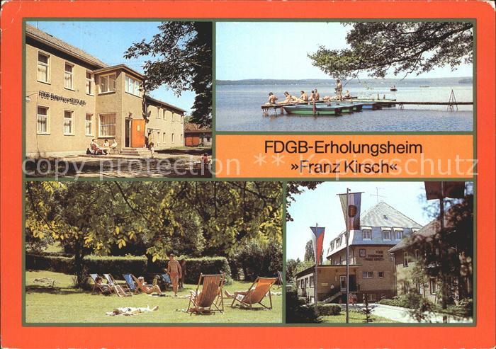 Diensdorf-Radlow FDGB Erholungsheim Franz Kirsch