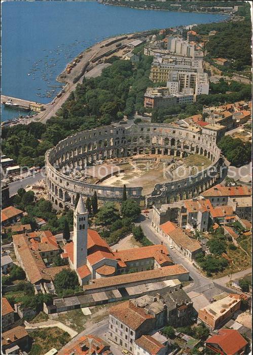 Pola Pula Croatia Fliegeraufnahme
