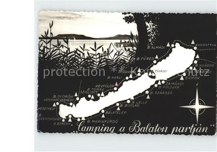 Tihany Camping Balaton partjan Fuered Akarattya Almadi