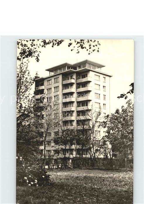 Karl-Marx-Stadt CHEMNITZ Schlossteich Hochhaus