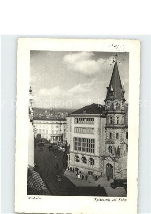 Wiesbaden Rathausecke Schloss
