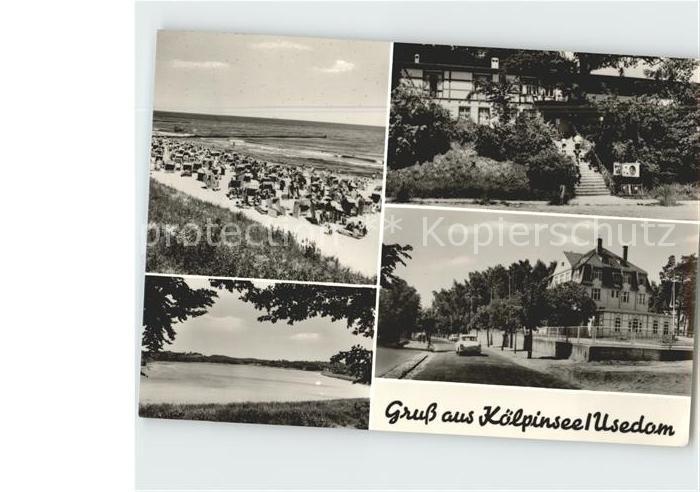 Koelpinsee Usedom Strand Haeuser Loddin