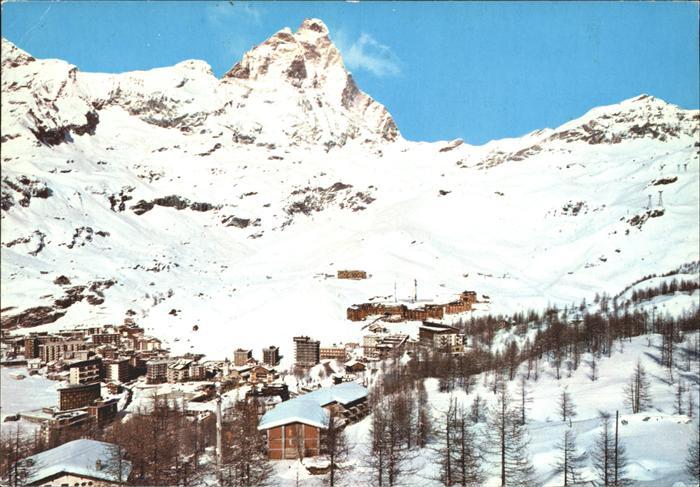 Breuil Cervinia Panorama e Monte Cervino