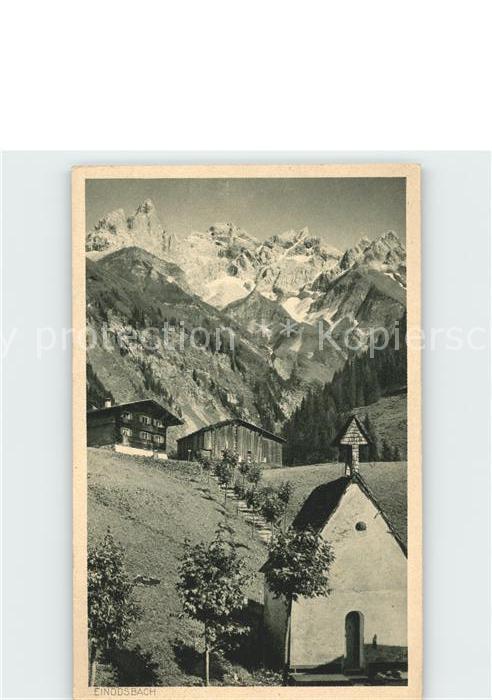 Einoedsbach Kapelle Allgaeuer Alpen