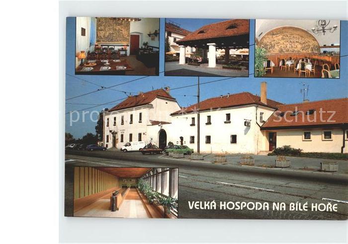 Praha Prahy Prague Velka Hospoda na Bile Hore Restaurant Kegelbahn