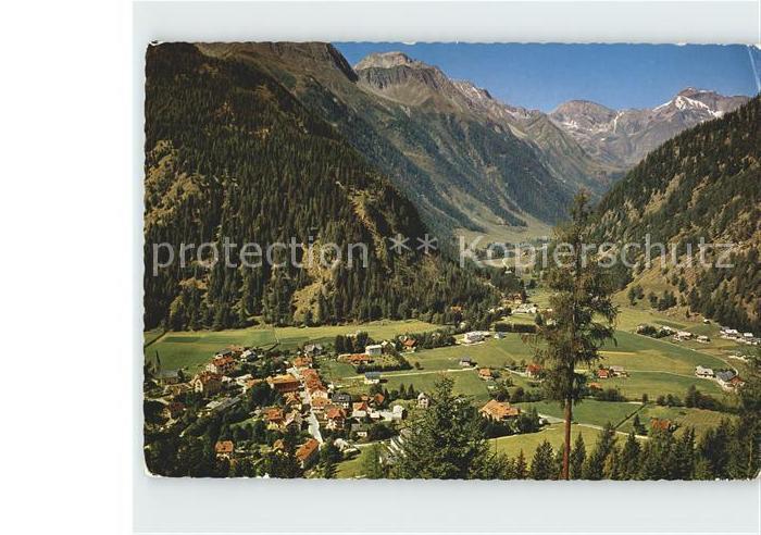 Mallnitz Kaernten Panorama Tauerntal Geiselkopf