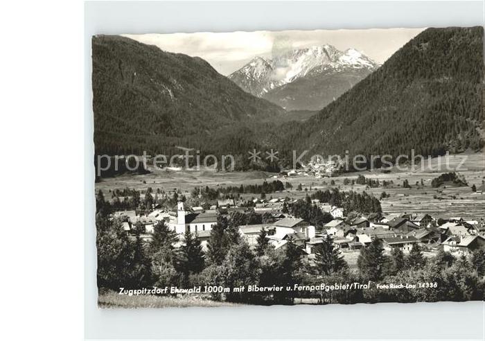 Ehrwald Tirol mit Biberwier und Fernpassgebiet Alpenpanorama