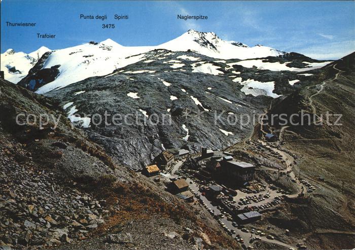 Stelvio Thurwiesner Trafoier Punta degli Spiriti Naglerspitze