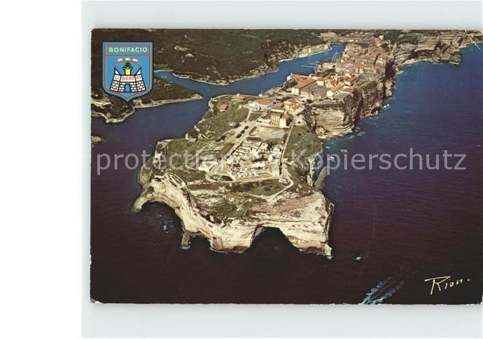 Bonifacio Corse du Sud Fliegeraufnahme