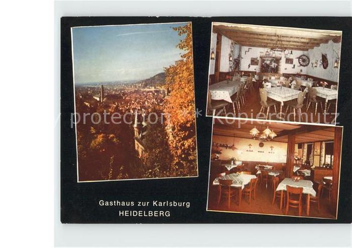 Heidelberg Neckar Gasthaus zur Karlsburg