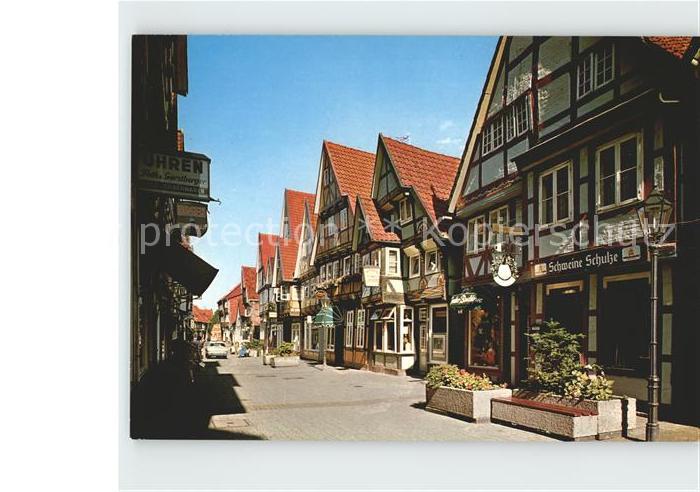 Celle Niedersachsen Blick Neue Strasse