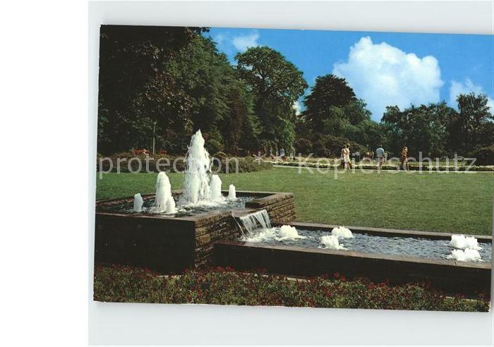Witten Ruhr Stadtpark Brunnen