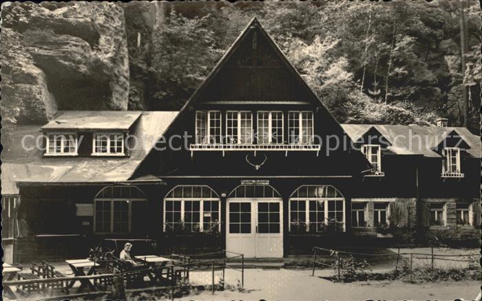 Uttewalder Grund Gaststaette Waldidylle