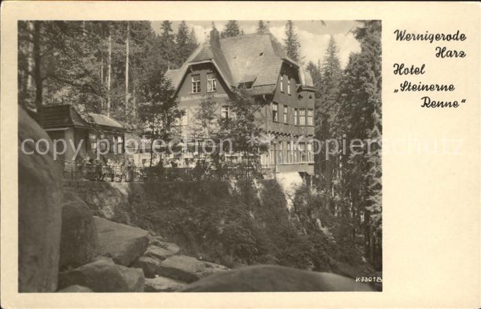 Wernigerode Harz Hotel Steinerne Renne