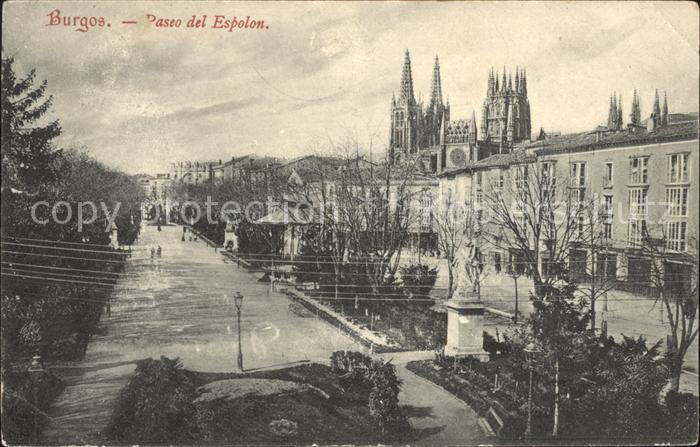 Burgos Paseo del Espolon