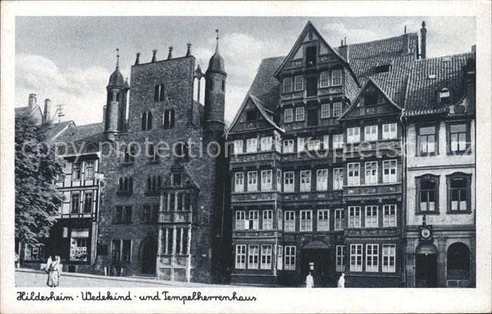 HILDESHEIM  CITY Wedekind- und Tempelherrenhaus