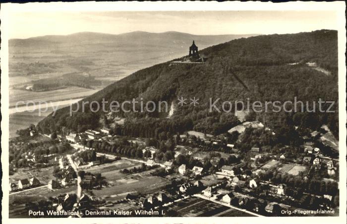 Porta Westfalica Denkmal Kaiser Wilhelm I.