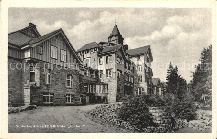 Schierke Harz FDGB-Heim Einheit