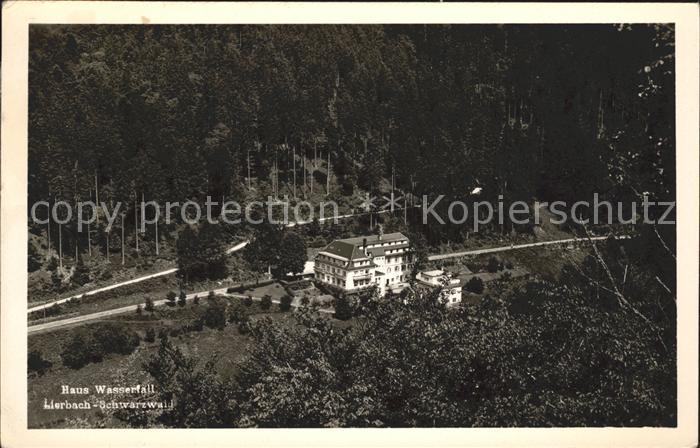 Lierbach Haus Wasserfall