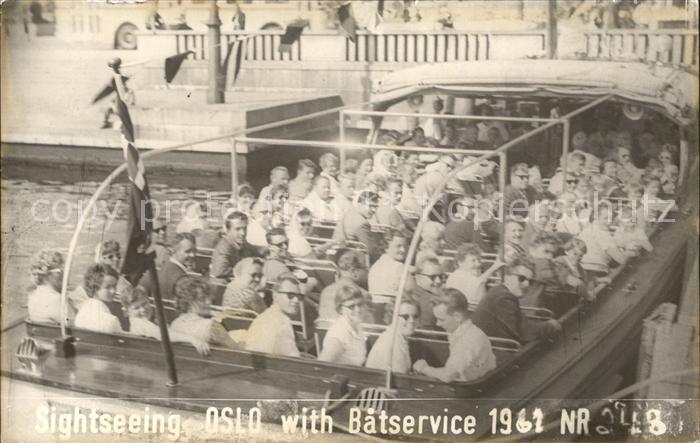 Oslo Norwegen Bootsrundfahrt