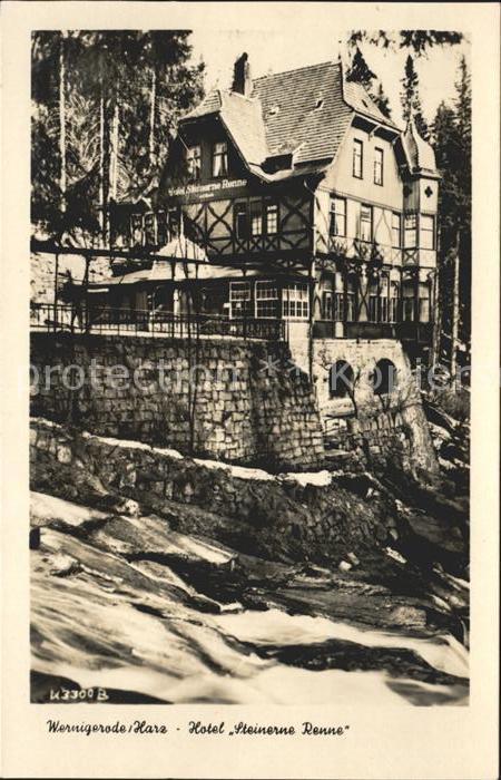 Wernigerode Harz Hotel Steinerne Renne
