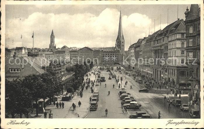 HAMBURG  CITY Jungfernstieg