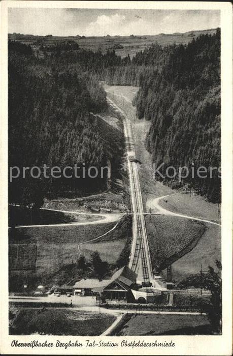 Obstfelderschmiede Oberweissbacher Bergbahn Tal-Station
