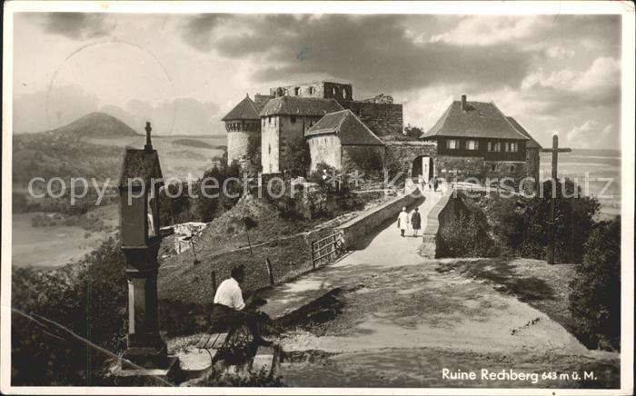 Rechberg Schwaebisch Gmuend Ruine Rechberg