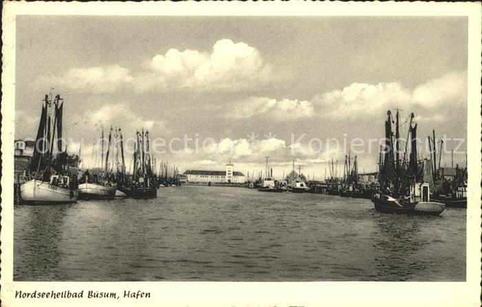 Buesum Nordseebad Hafen