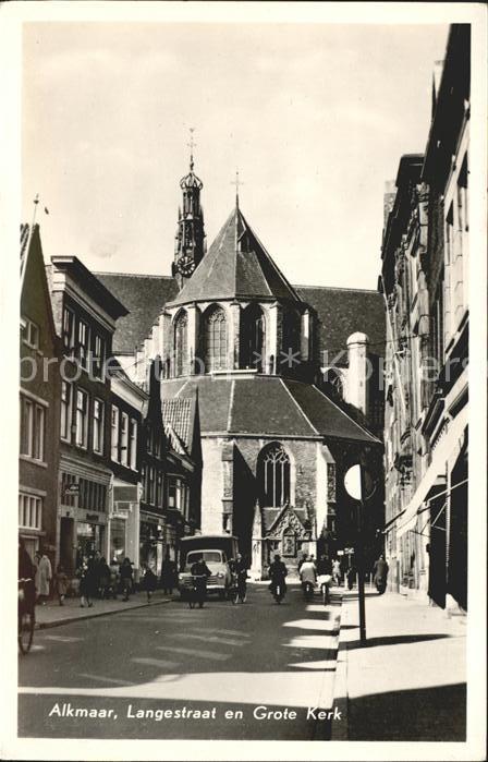 Alkmaar Langestraat Grote Kerk