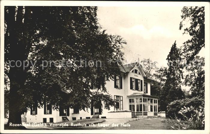 Rozendaal Gelderland Voorzijde Rusthuis