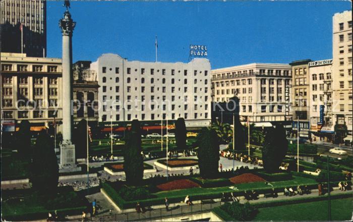 San Francisco California Hotel Plaza