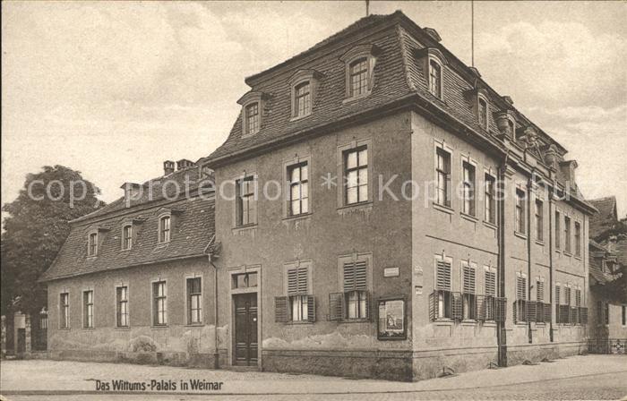 Weimar Thueringen Wittumspalais