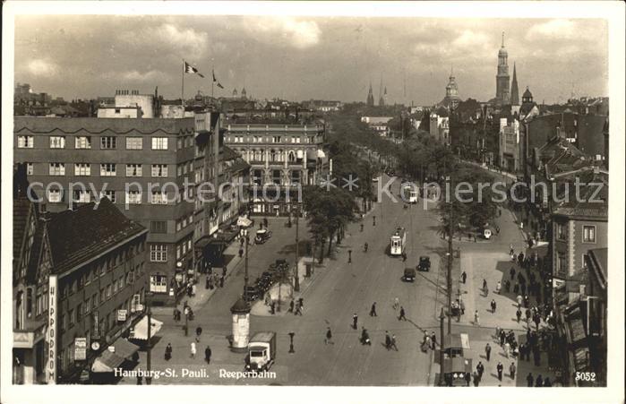 St Pauli Reeperbahn