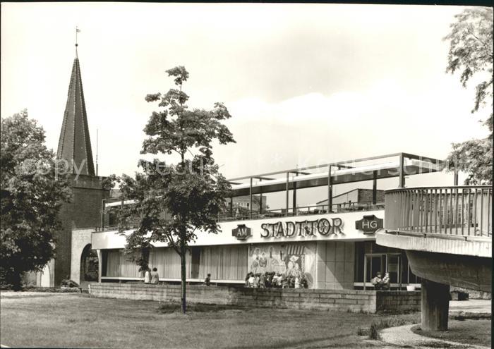 Cottbus Stadtmauerensemble Cafe Am Stadttor