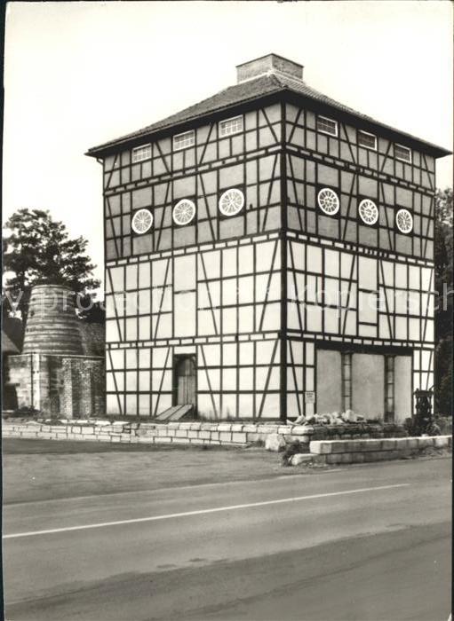 Schmalkalden Thueringen Hochofenhaus Holzkohlehochofen