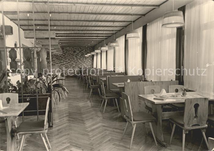 Saalfeld Saale Konsum-Gaststaette Kulmberghaus